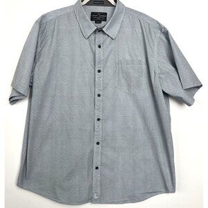 Cody James Mens Western Short Sleeve Button Up Shirt Large Geo Print Cowboy